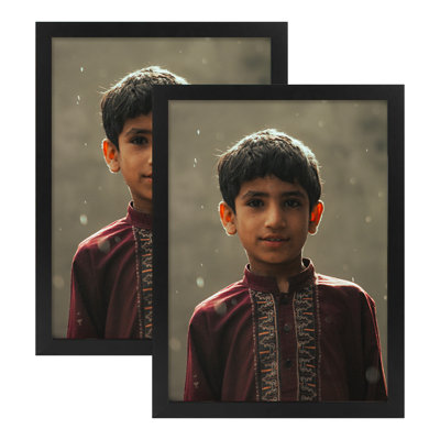 Black Picture Frame - Set of 2