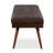 Luca Full-Grain Italian Genuine Leather Bench-410217535