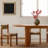 Solid Cherry Wood Dining Table.-1108988491