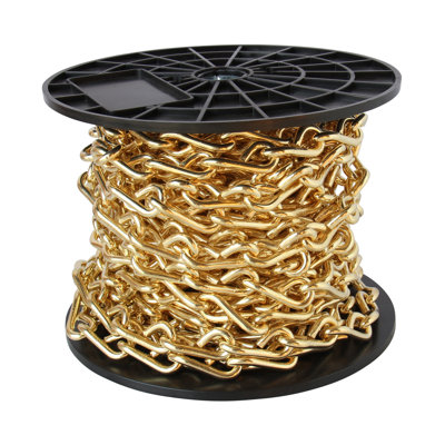 Chain S50 Decorative Solid Single Jack Fixture Chain or Chain Break (65 feet)