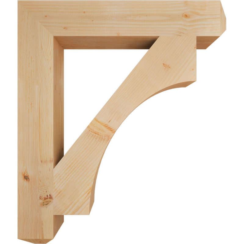 H 5,5 l, Sapin de Douglas, H 42 po x l 5,5 po x P 36 po