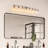 8-Light Bathroom Light Fixtures, Nickel Modern Vanity Lights Over Mirror With Clear Glass Shade, Bathroom Wall Lamp For Mirror Kitchen Hallway Cabinet Porch Reading Room-1273148683-1273148680