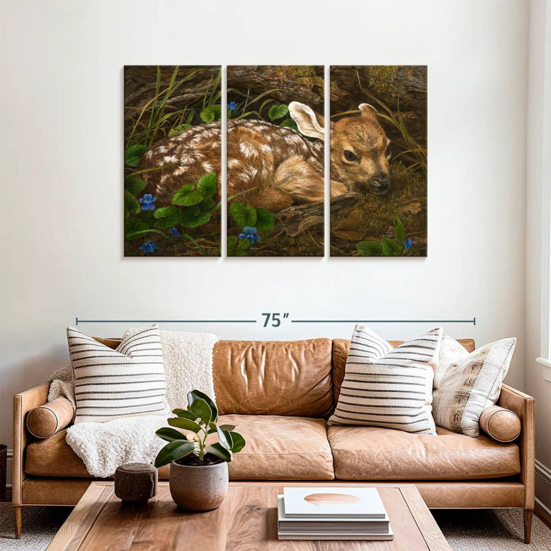 Bambi, 36" H x 57" W