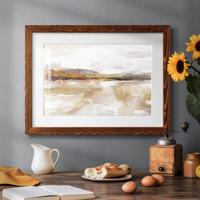 «Eernal Autumn», reproduction encadrée rustique avec tableau mat