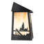 Applique murale droite 9 po de large Stillwater Deer Creek