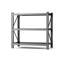 Étagère de rangement industrielle en métal robuste, l 51,2 po x P 23,6 po, H 47,3 po, noire, pour unité de rangement de garage, H 47,3 po x P 23,6 po, assemblage requis, garage-121115079