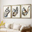 ANIMALS Series CECXLIX - Impression encadrée sur mesure de qualité supérieure - 3 pièces-759222102-759222121