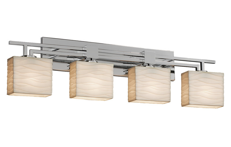 Donasia 4 - Light Vanity Light, Polished Chrome