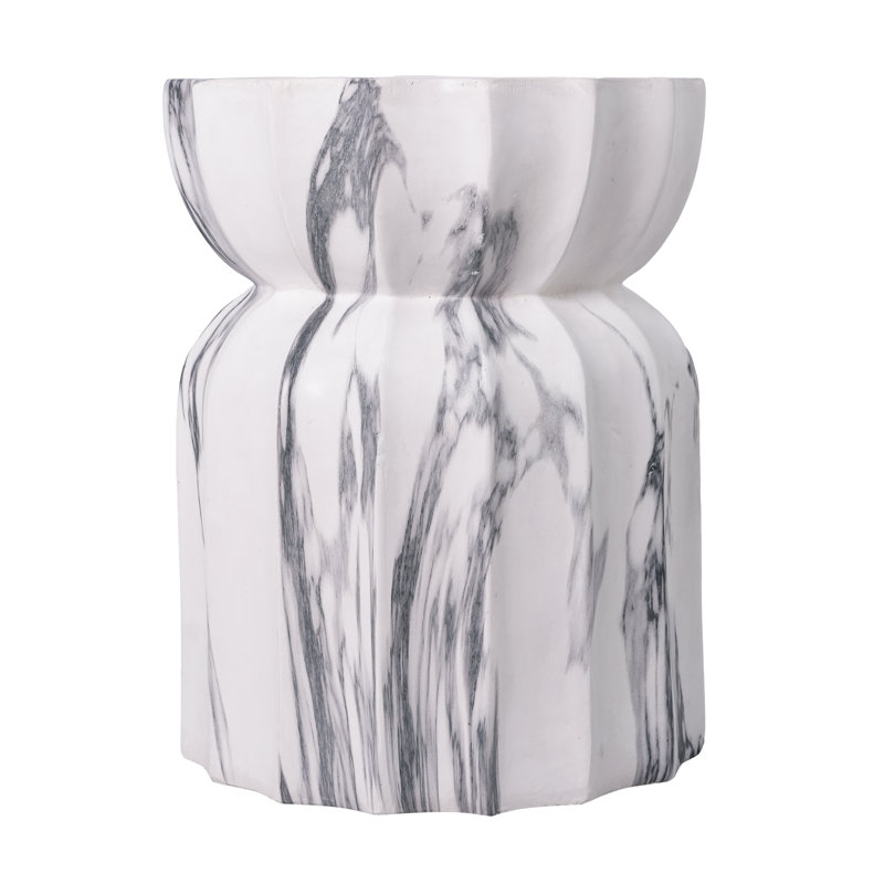 Table d'appoint EOS 18,9 po Eos, Imitation marbre