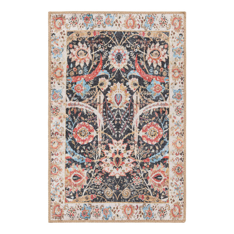 Matilynn Performance Chenille Floral Indoor Rug, Rectangle 2' x 3'1"