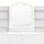 Dressing Table with Mirror and Drawers and Storage Included
