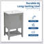 Meuble-lavabo de salle de bain avec lavabo, armoire de salle de bain avec porte à fermeture douce, support de rangement et tablette ouverte