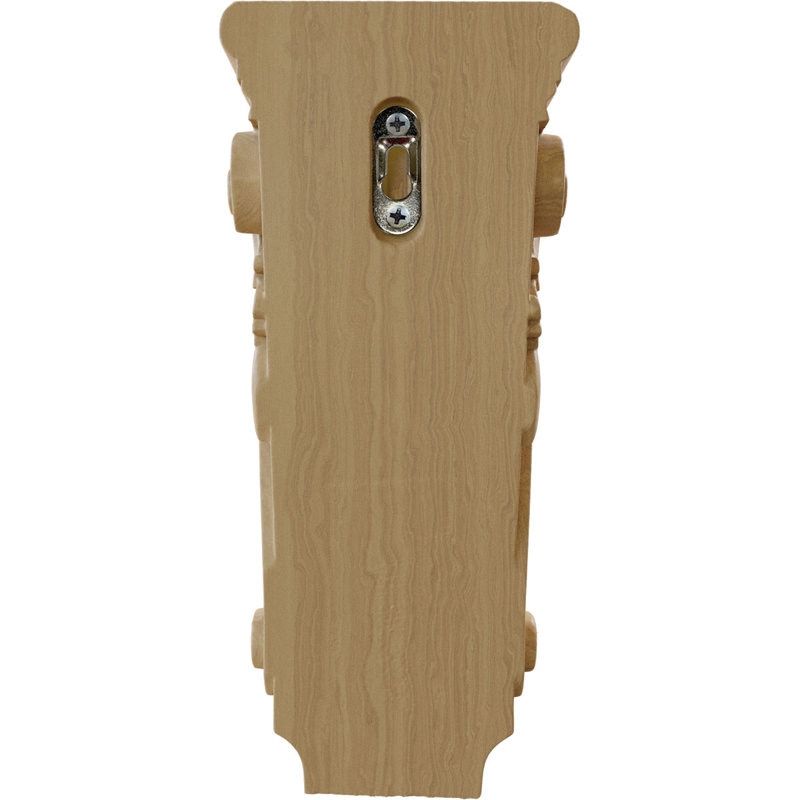 Farmingdale Acanthus Pilaster Corbel, Cerisier, L 4 1/2 po x P 2 3/4 po x H 10 po