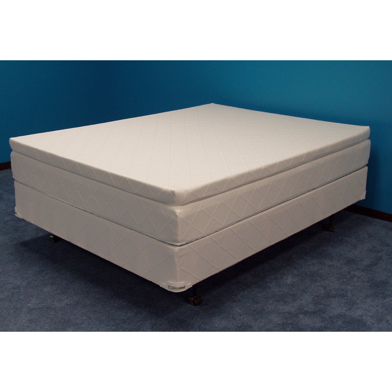 Matelas en mousse à mémoire de forme à plateau-coussin de 14 po Winners Real Quiet, Complète