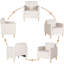 Fauteuil d'appoint 28,7 po-1640640761