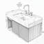 Meuble-lavabo avec lavabo, armoire de rangement suspendue, comptoir en pierre frittée veinée, lavabo en céramique, 3 trous pré-percés pour robinetterie-1714933371-1714933364-1714933370