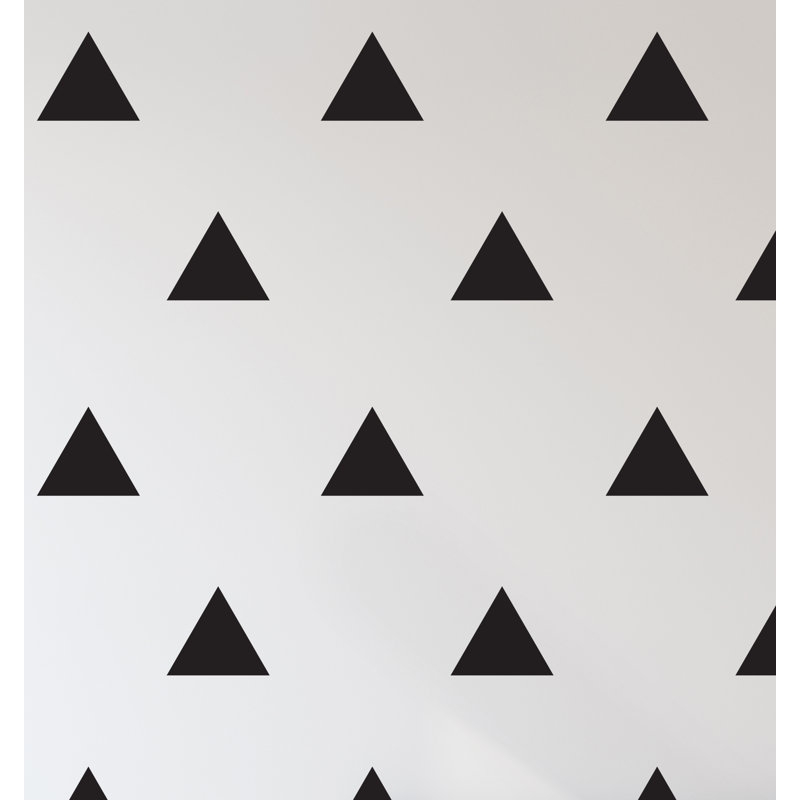Décalcomanie murale triangle