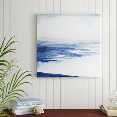 Crystallized Lagoon I by Grace Popp - Wrapped Canvas Painting