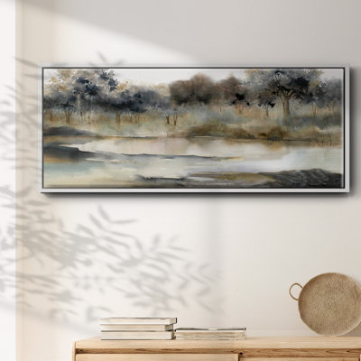 Serene River- Framed Canvas