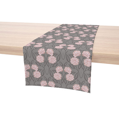Table Runner, 100% Cotton, Floral 55