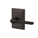 Latitude Lever with Addison Trim Passage (Hall & Closet) Lock