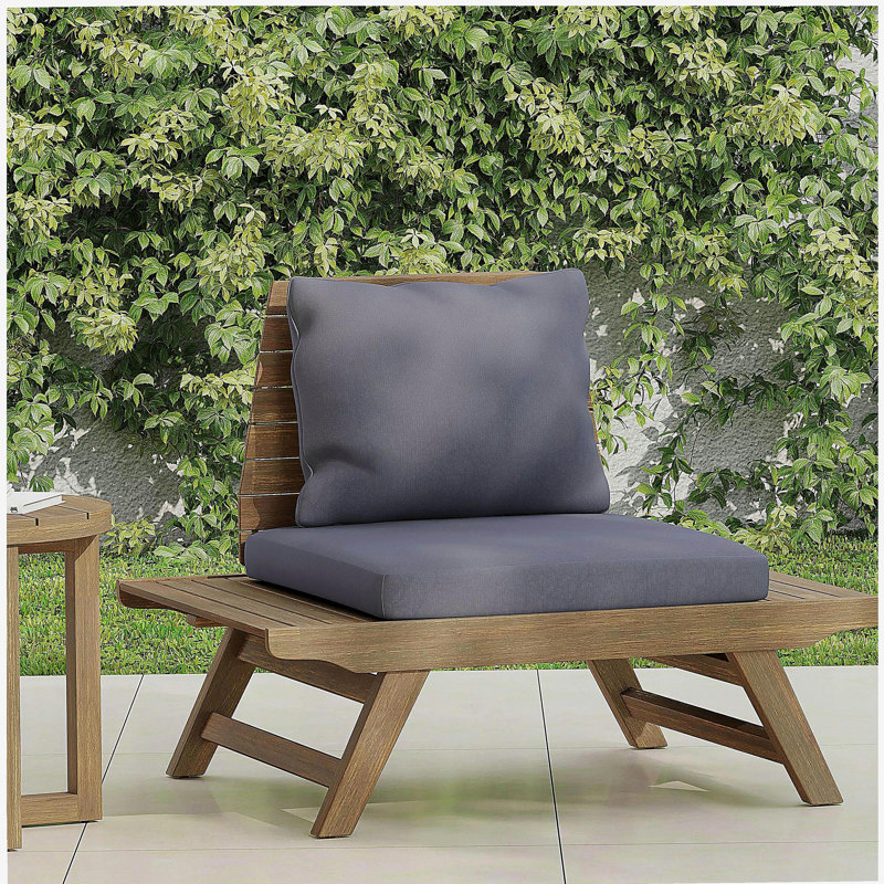 Chaise d'art moderne, chaise décorative de salon, Gris, Brun