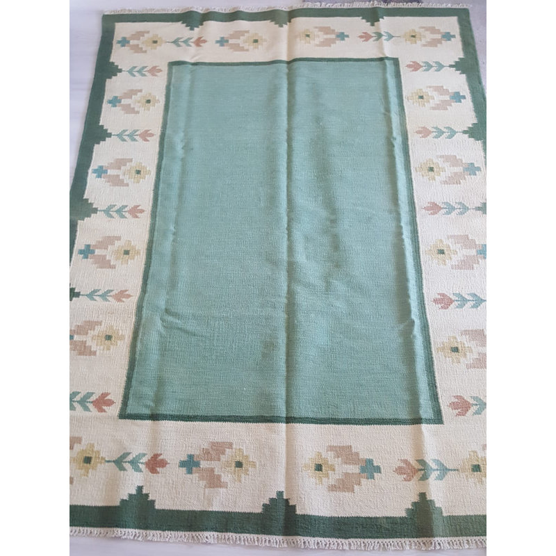 Rathbun Geometric Hand Woven 200cm X 270cm Area Rug