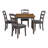 4 - Person Four Leg Dining Set-1614908140