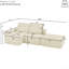 Canapé modulaire rembourré 108 po Barden-649271505