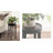 Rava Metal Narrow Side Table-1331170322