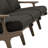 Saratoga Outdoor Teak Sofa In Weathered Gray Flint-123103142
