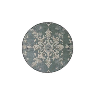 Machine Washable Gray Area Rug