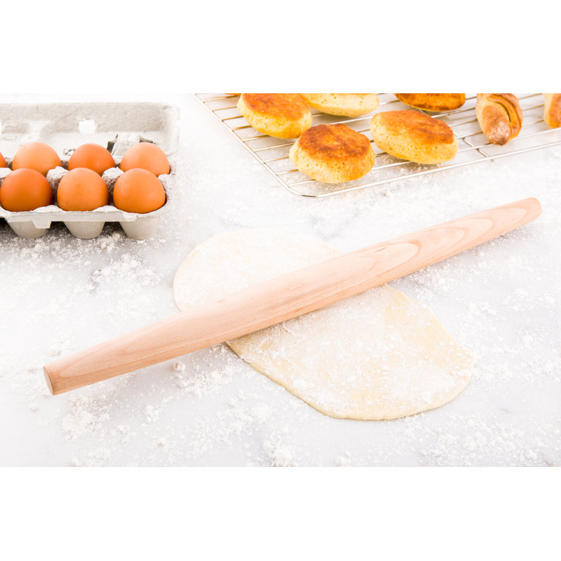 Rouleau à pâtisserie pour restaurant, H 18 po x l 1,4 po x P 1,4 po