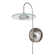 Briadale 1-Light LED Armed Sconce