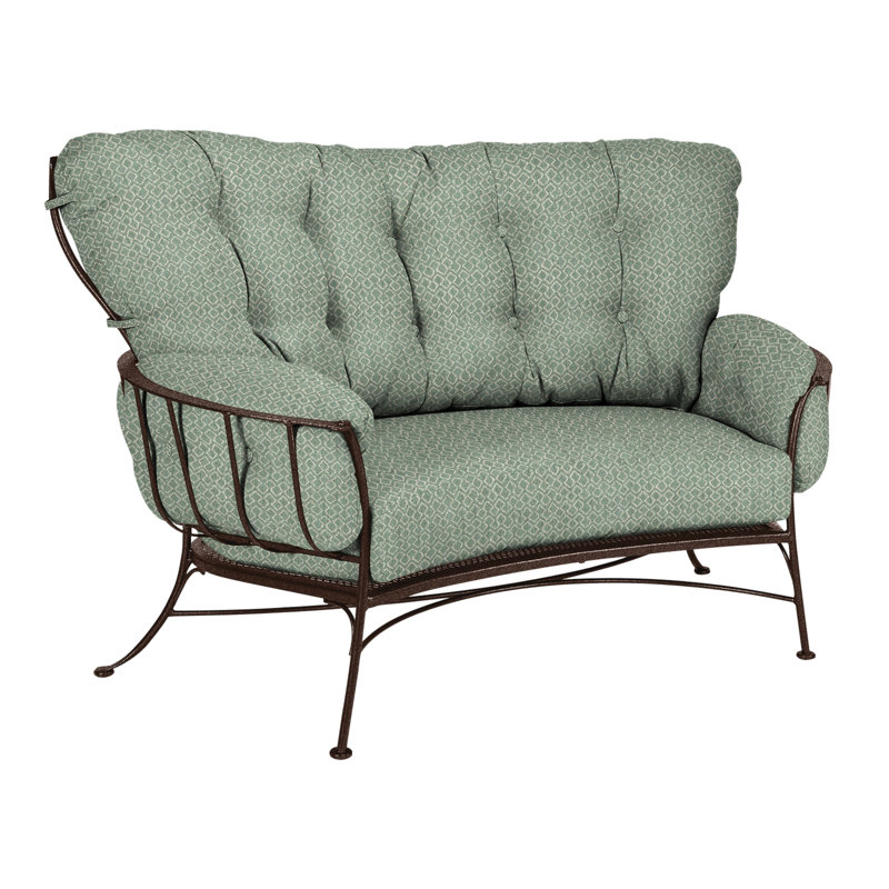 Monterra Outdoor 2 - Seat Loveseat, Copper Creek, Alcazar Redwood
