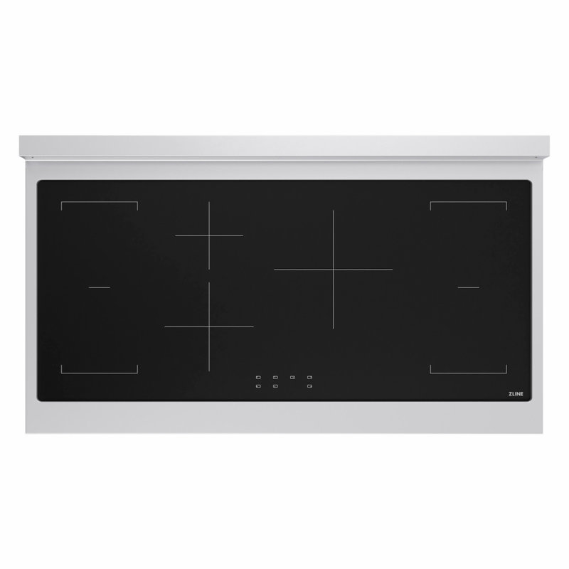 Table de cuisson à induction à 7 éléments avec ligne de cuisson en acier inoxydable ZLINE 48 po ZLINE, Acier Inoxydable