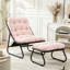 Chaise longue d'extérieur avec repose-pieds pour patio-130379463