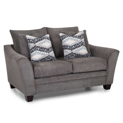 Joeseline 73.5" Flared Arm Sofa with Reversible Cushions