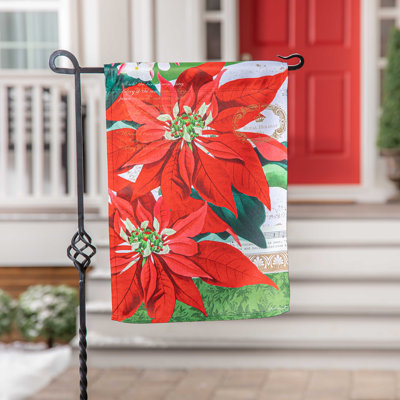 Drapeau de jardin en polyester 18 x 13 po Jawara