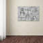 « parisienne 5 », art textuel sur toile tendue-31332421