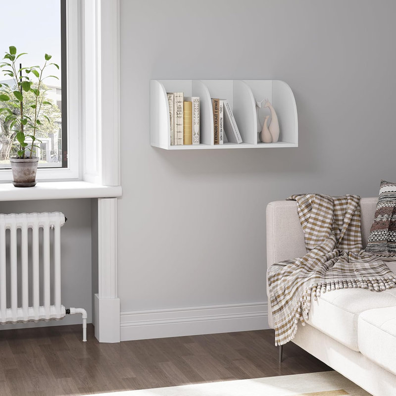 Quenia 2 Piece Bowfront Bracket Shelf