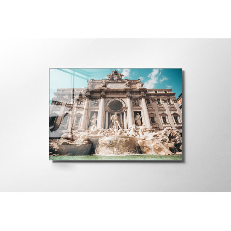 Peinture décorative en verre trempé, H 39,4 po x l 27,6 po x P 1 po
