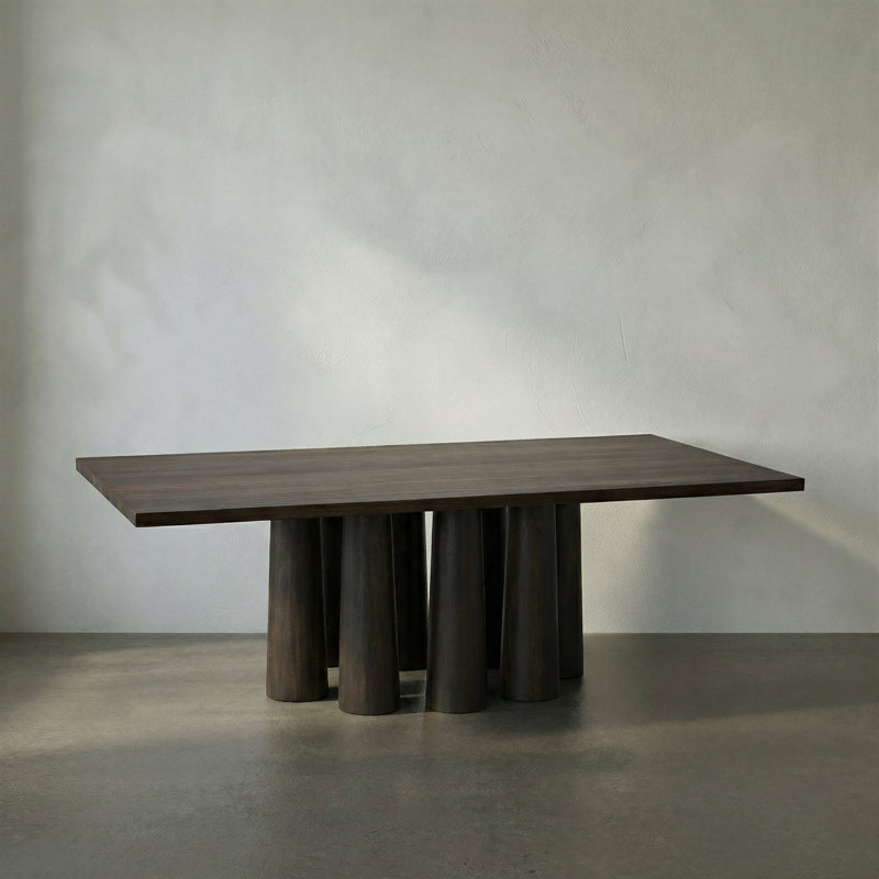 Severity Walnut Wood Dining Table