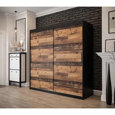 Orkin 2 Door Manufactured Wood Wardrobe