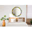 Huldar Glass Flat Wall Mirror