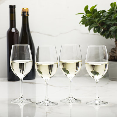 13 oz. Menasha Verre à vin rouge cristal (ensemble de 4)