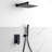 Complete Shower System with Rough-in Valve with 10 Inches Rain Shower Head-116239323