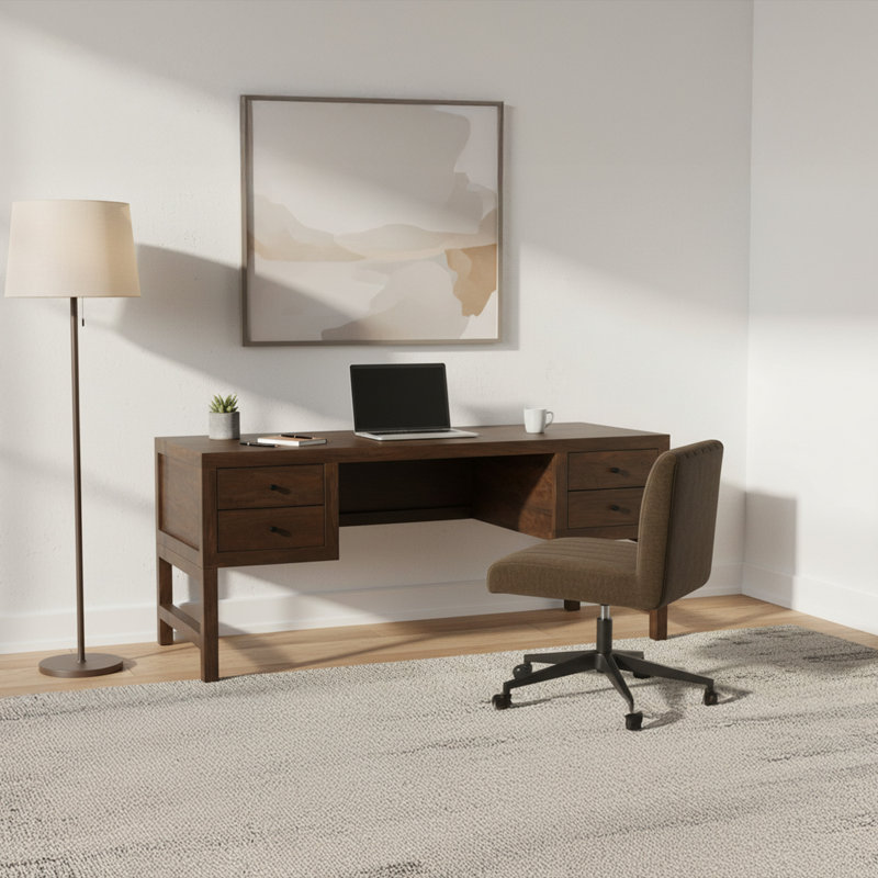 Alarins Windsor Desk Dark Brown