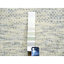 14'1"x16' Edgecomb Gray Modern Hand Knotted Grass Design Oversized Rug B2C1670ECBC44819BCB34B225BB70BF0