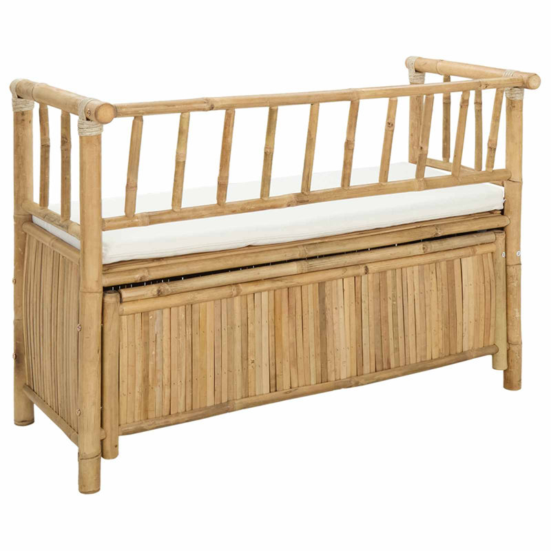 Outdoor Bench, White